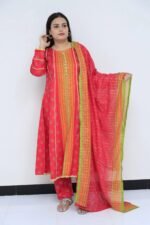 Stitched Lightweight Lawn Suit