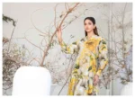 1-Piece Digital Printed Staple Maxi-Yellow