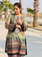 2-Piece Co-Ord Set in Cotton with Embroidery - Image 3